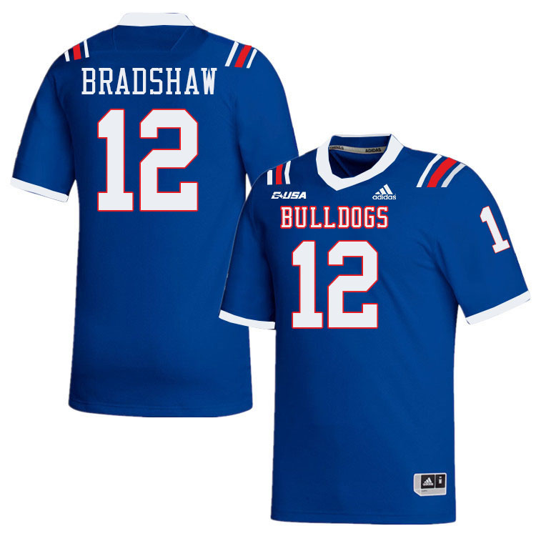 Terry Bradshaw Louisiana Tech Jersey,LA Tech Bulldogs Football Jerseys,Uniforms,Gears-Blue